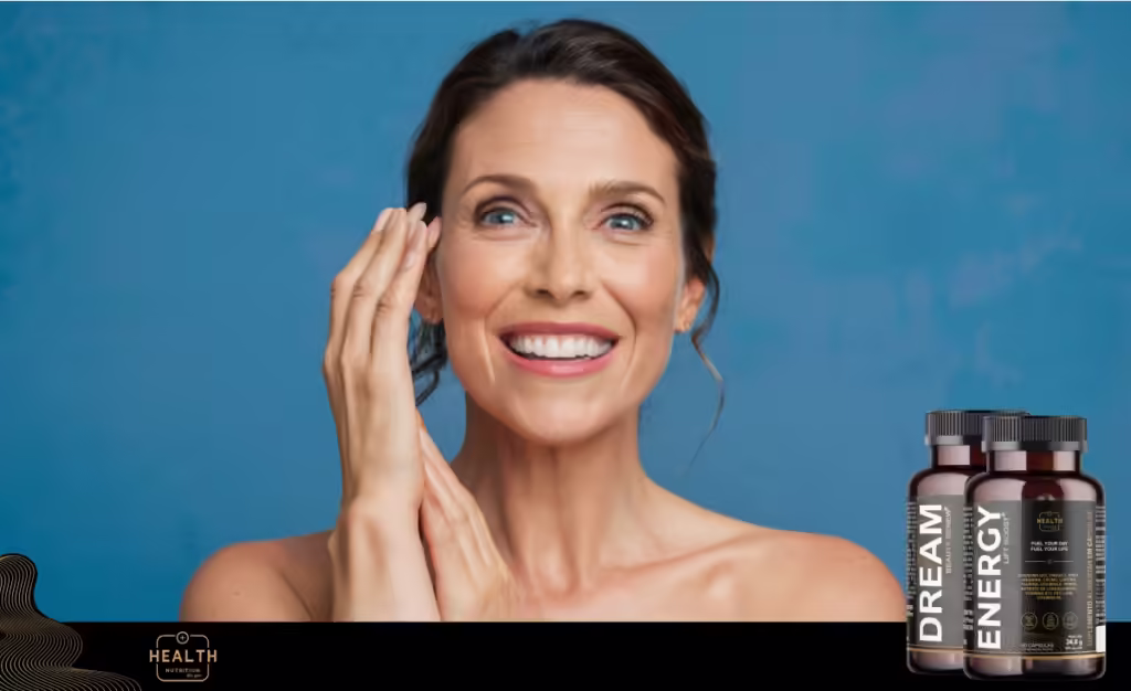 Suplemento Dream Beauty Renew com Selênio para melhorar a saúde e aparência da pele.