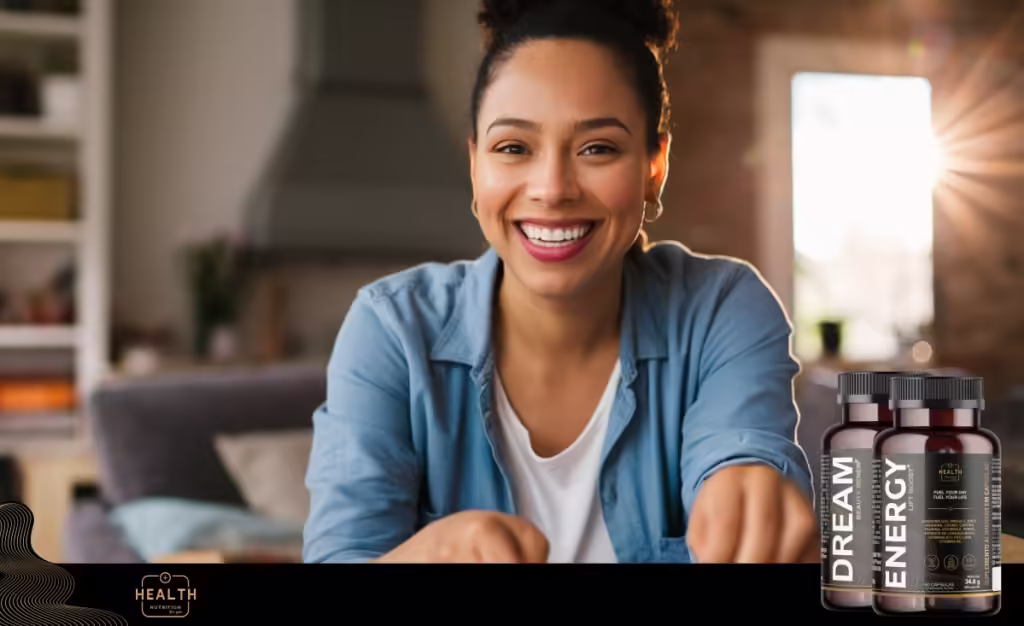 Vitamina B6 promovendo a saúde feminina com Dream Beauty Renew.